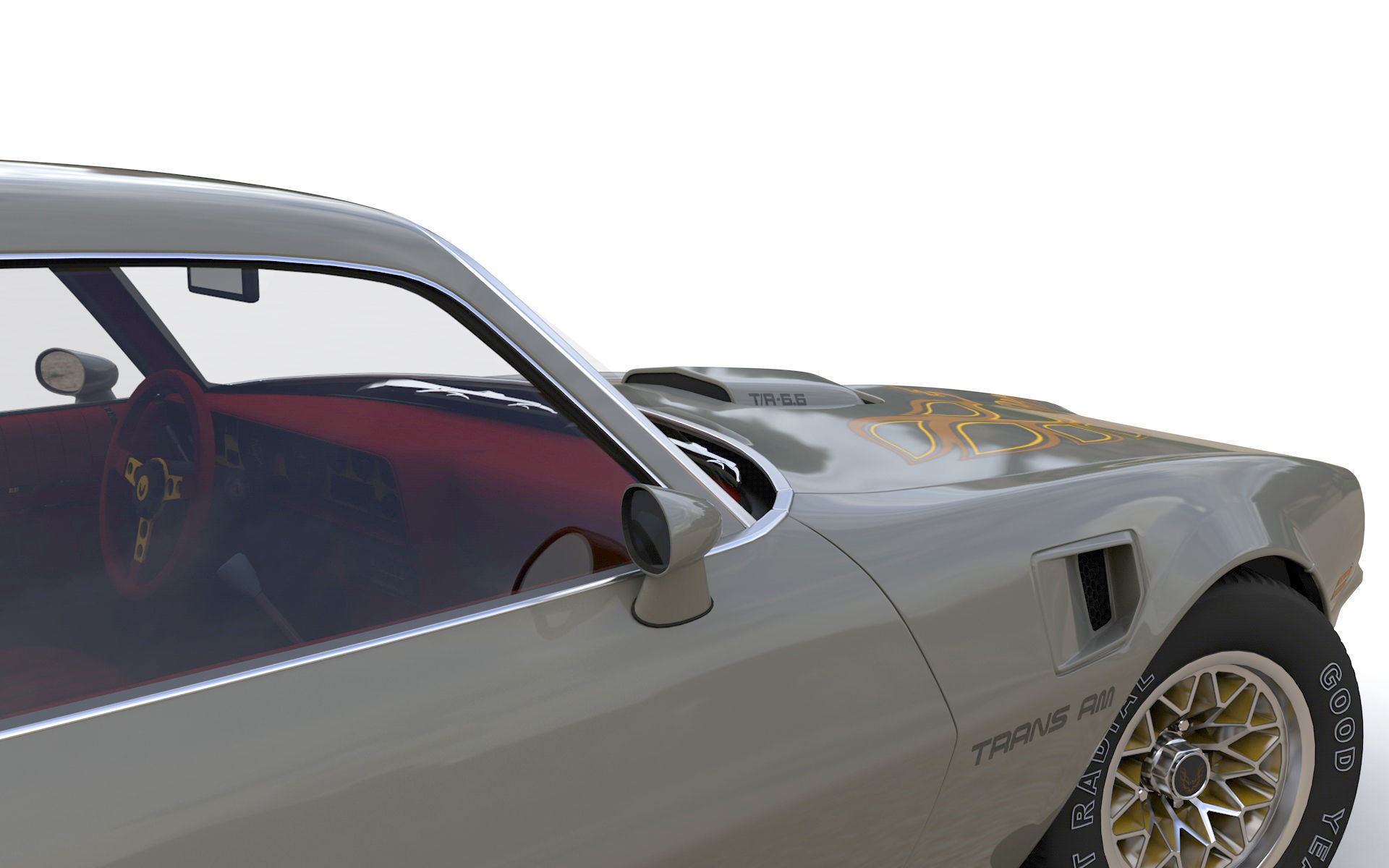 Pontiac Firebird Trans Am Type K 1977 3D model_15