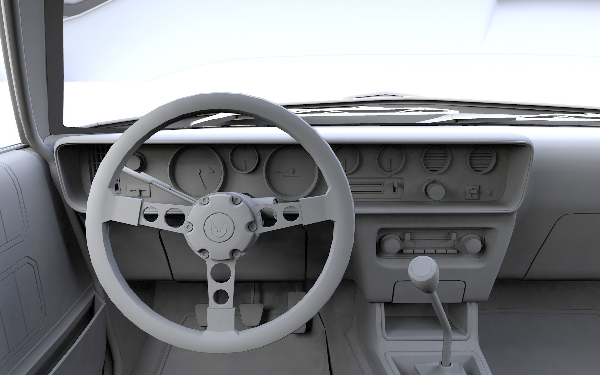 Pontiac Firebird Trans Am Type K 1977 3D model_30