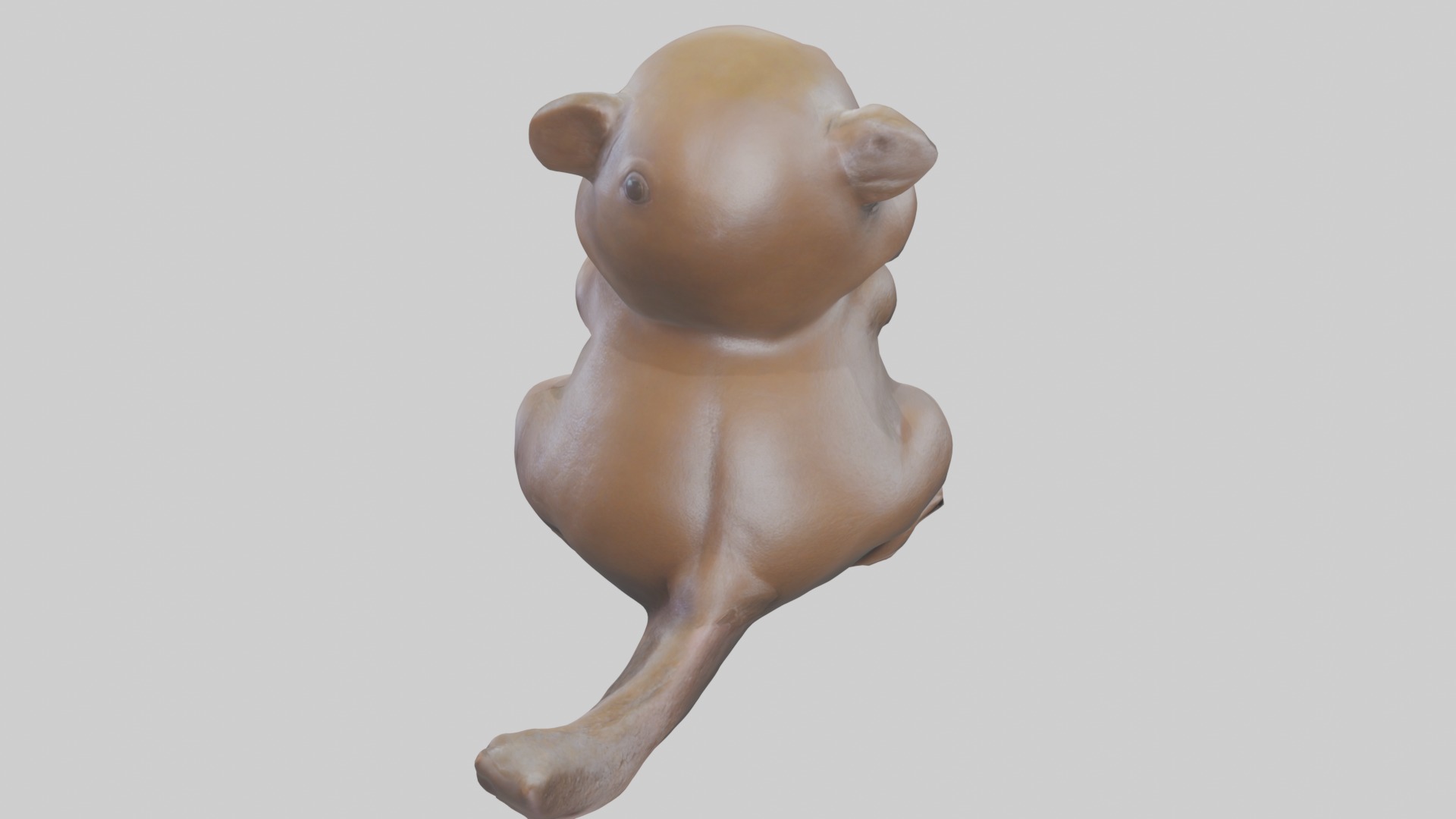 Babyplatypus Model 1 Low-poly 3D model_9
