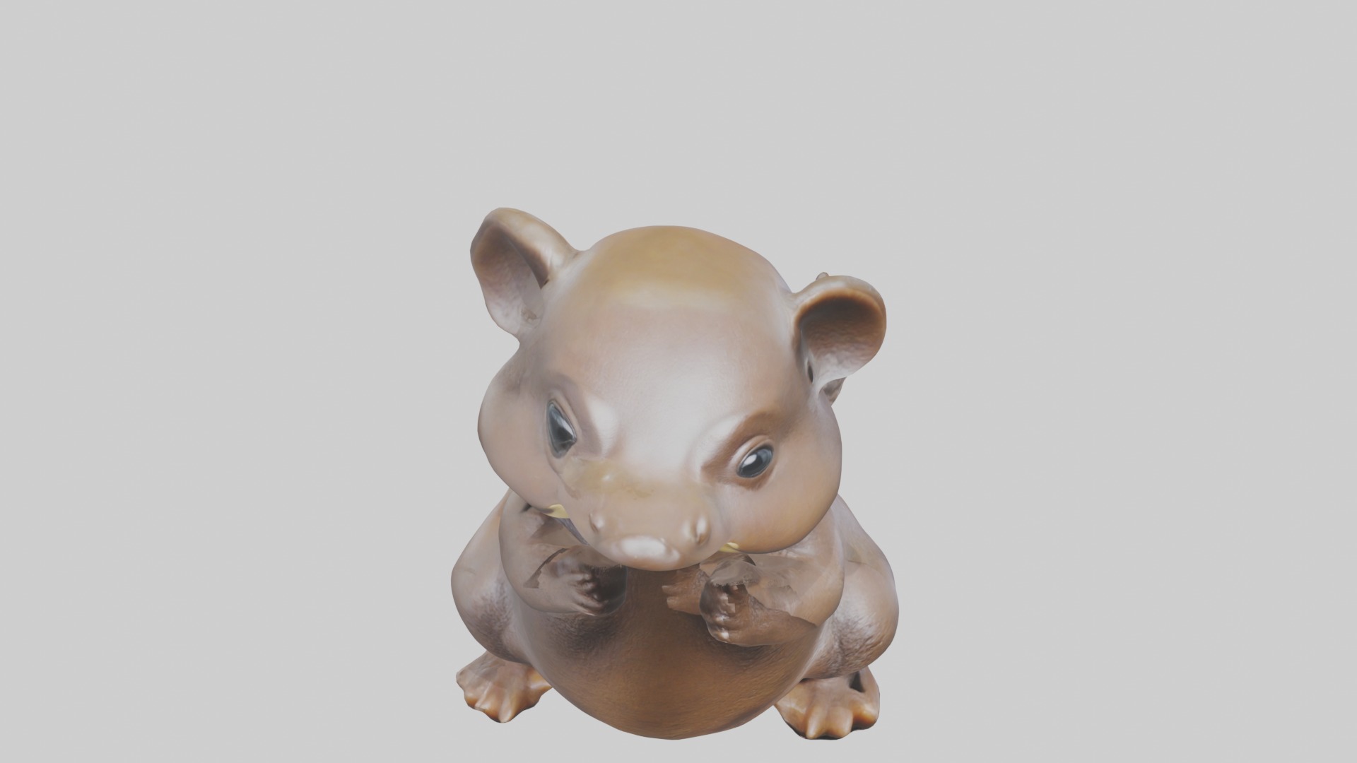 Babyplatypus Model 1 Low-poly 3D model_10