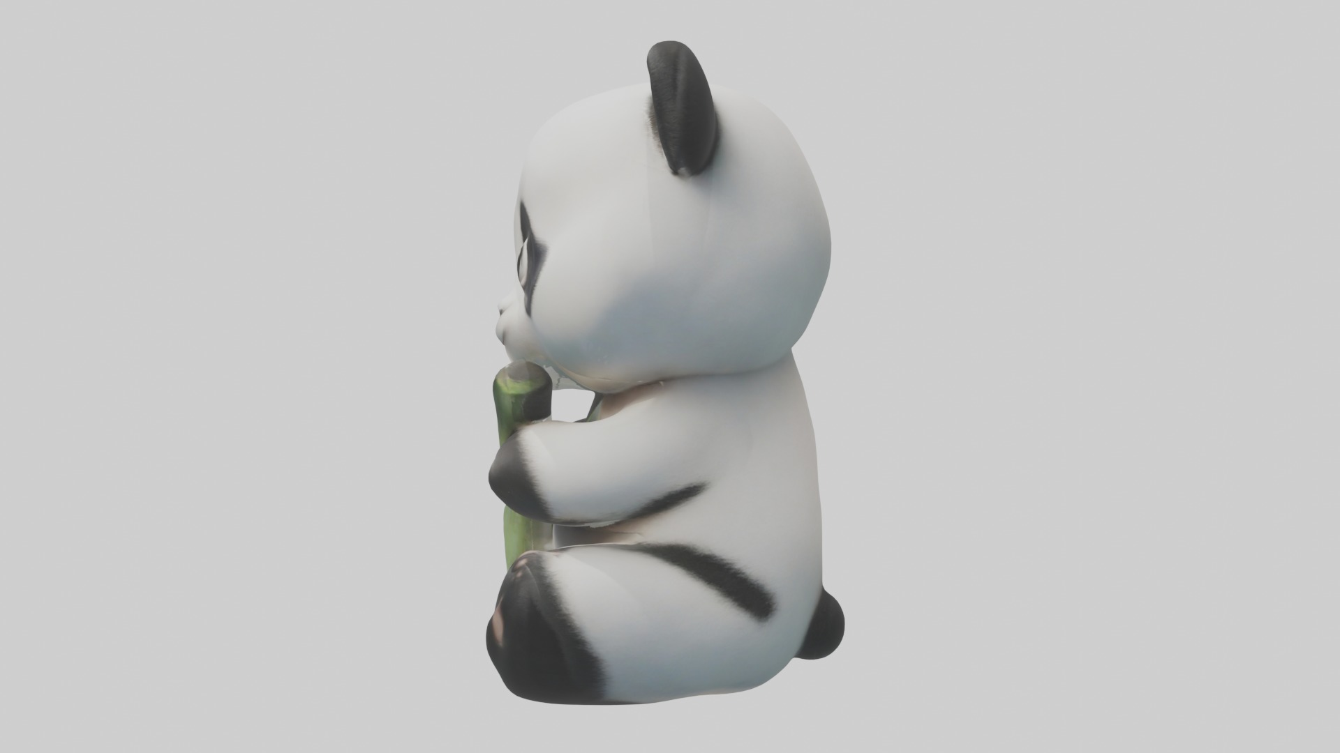 Babypanda Model 1 Low-poly 3D model_6