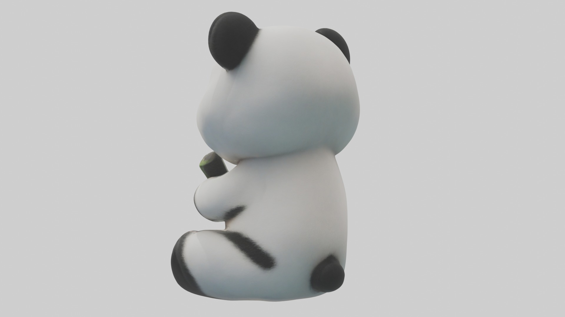 Babypanda Model 1 Low-poly 3D model_1