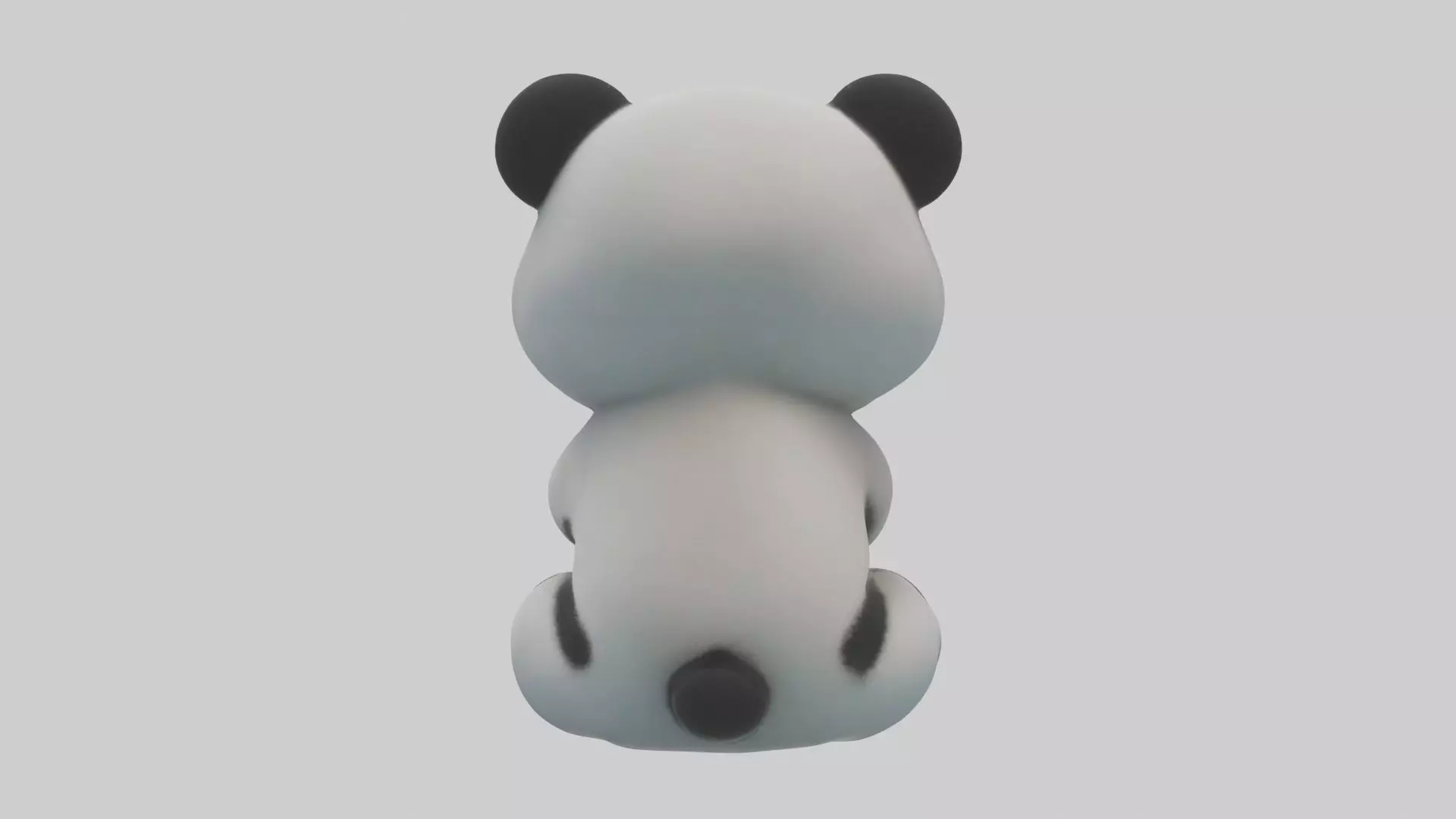 Babypanda Model 1 Low-poly 3D model_0
