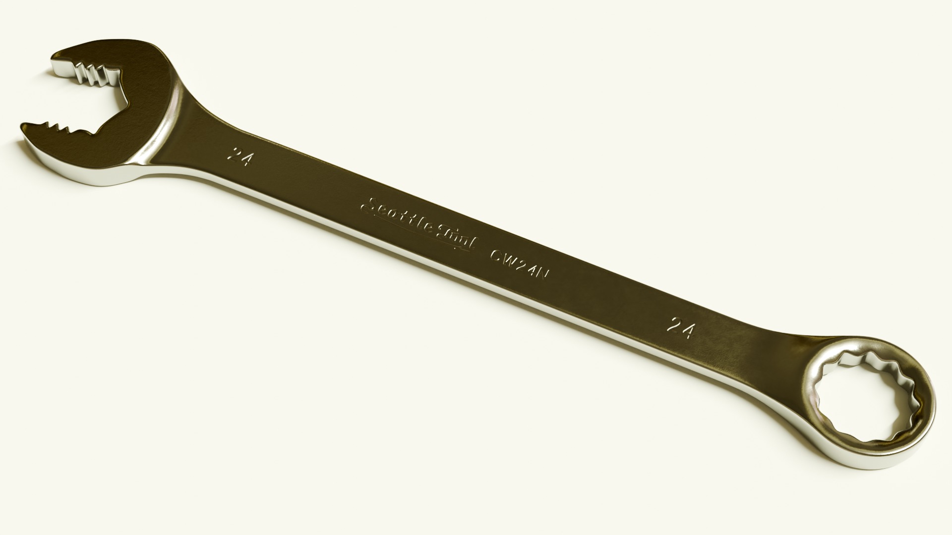 Seattle Tool Wrench CW24N 3D model_3