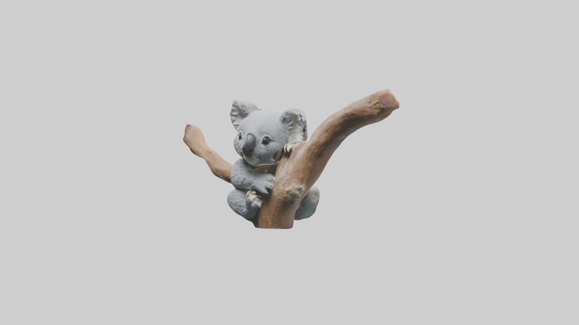 Babykoala Model 1 Low-poly 3D model_4