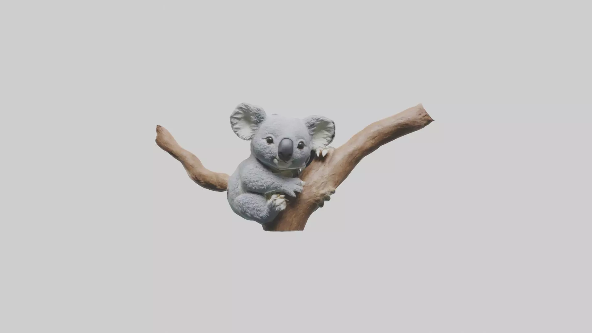 Babykoala Model 1 Low-poly 3D model_0