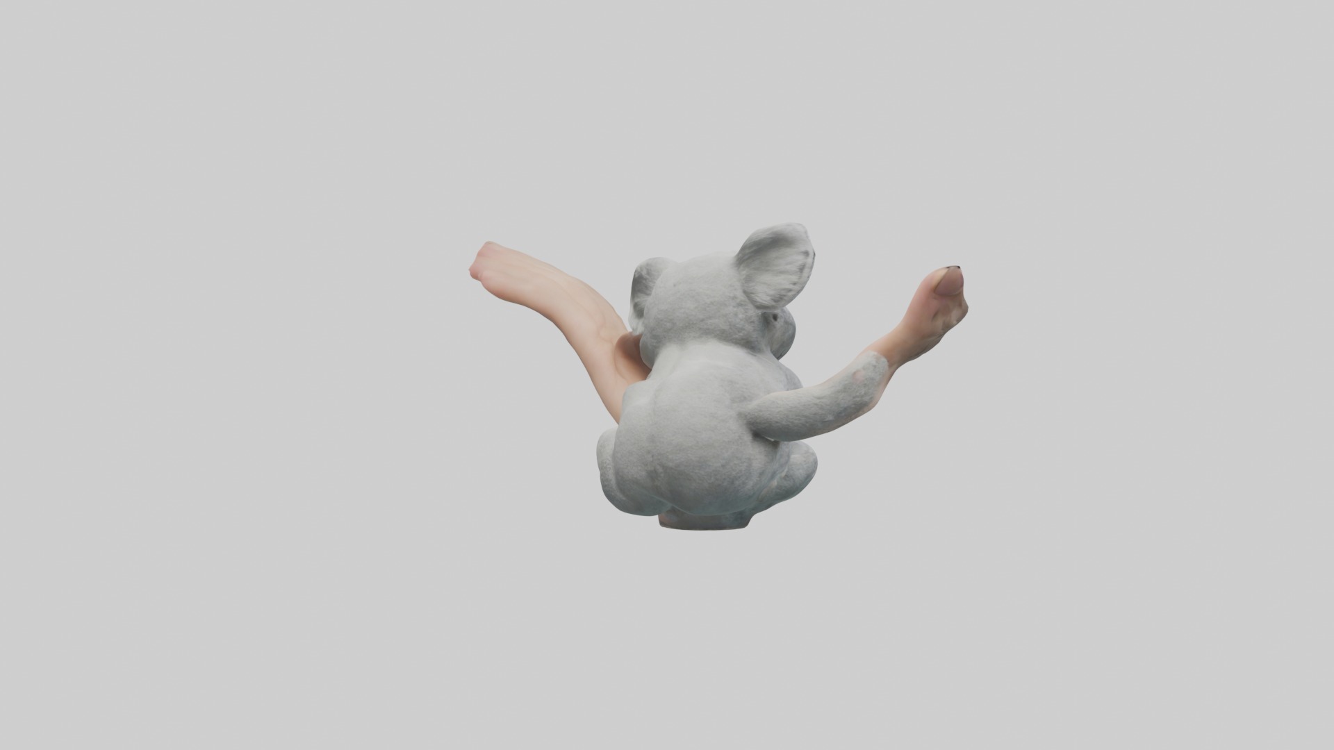 Babykoala Model 1 Low-poly 3D model_3