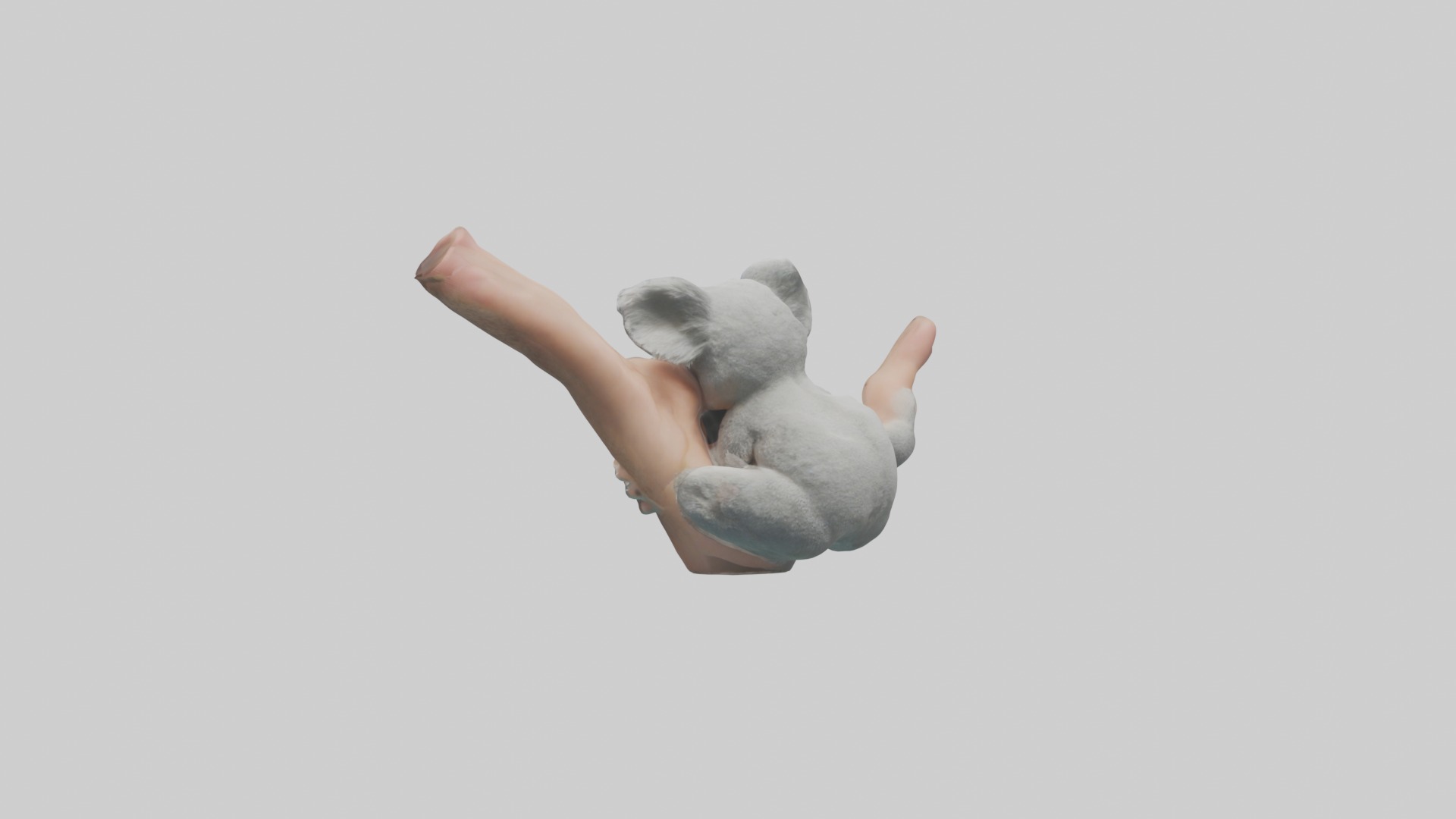 Babykoala Model 1 Low-poly 3D model_2