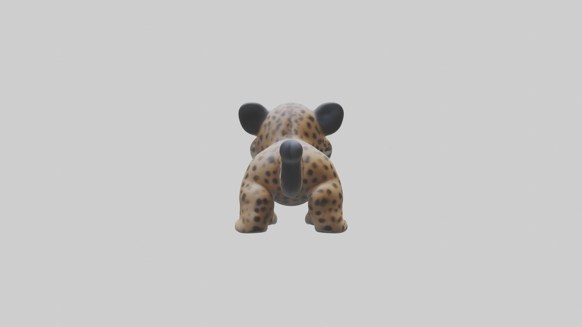 Babyjaguar Model 1 Low-poly 3D model_1