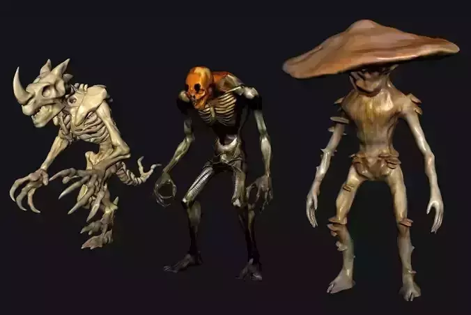 Creature 3D model