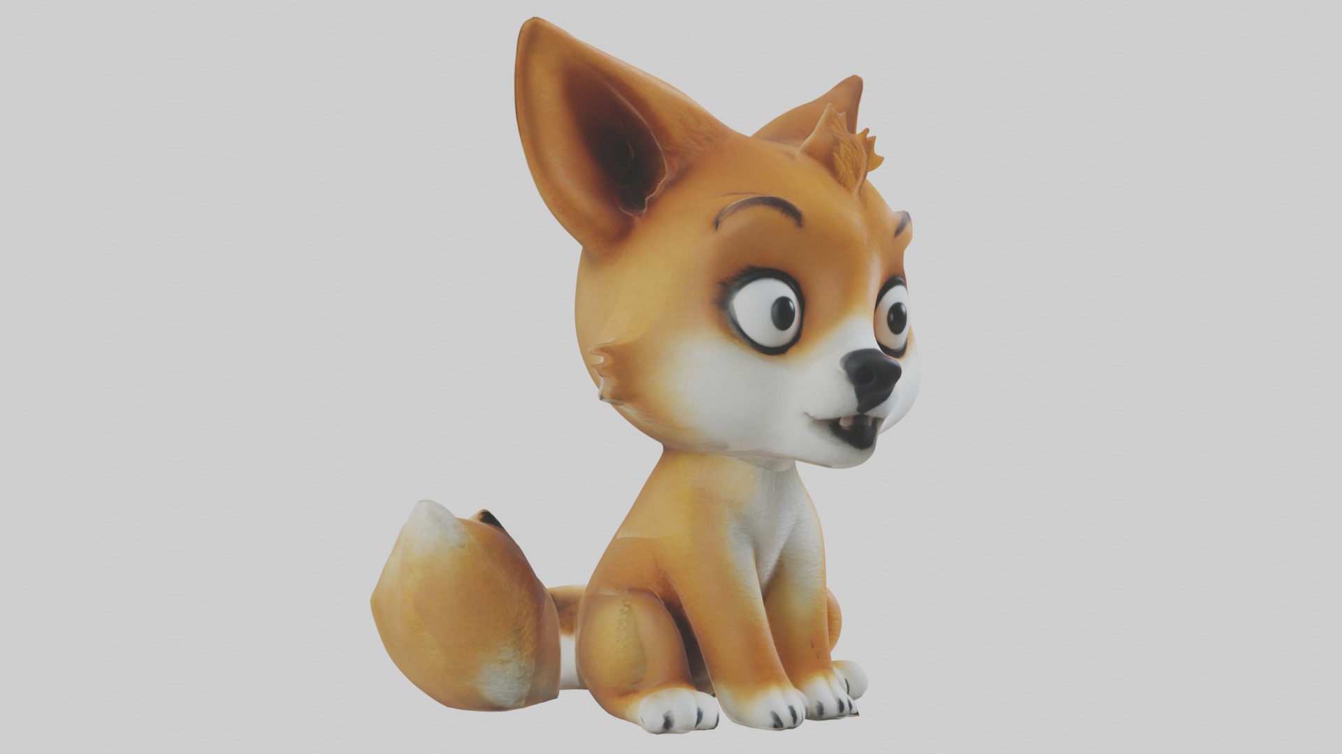 Babydingo Model 1 Low-poly 3D model_5