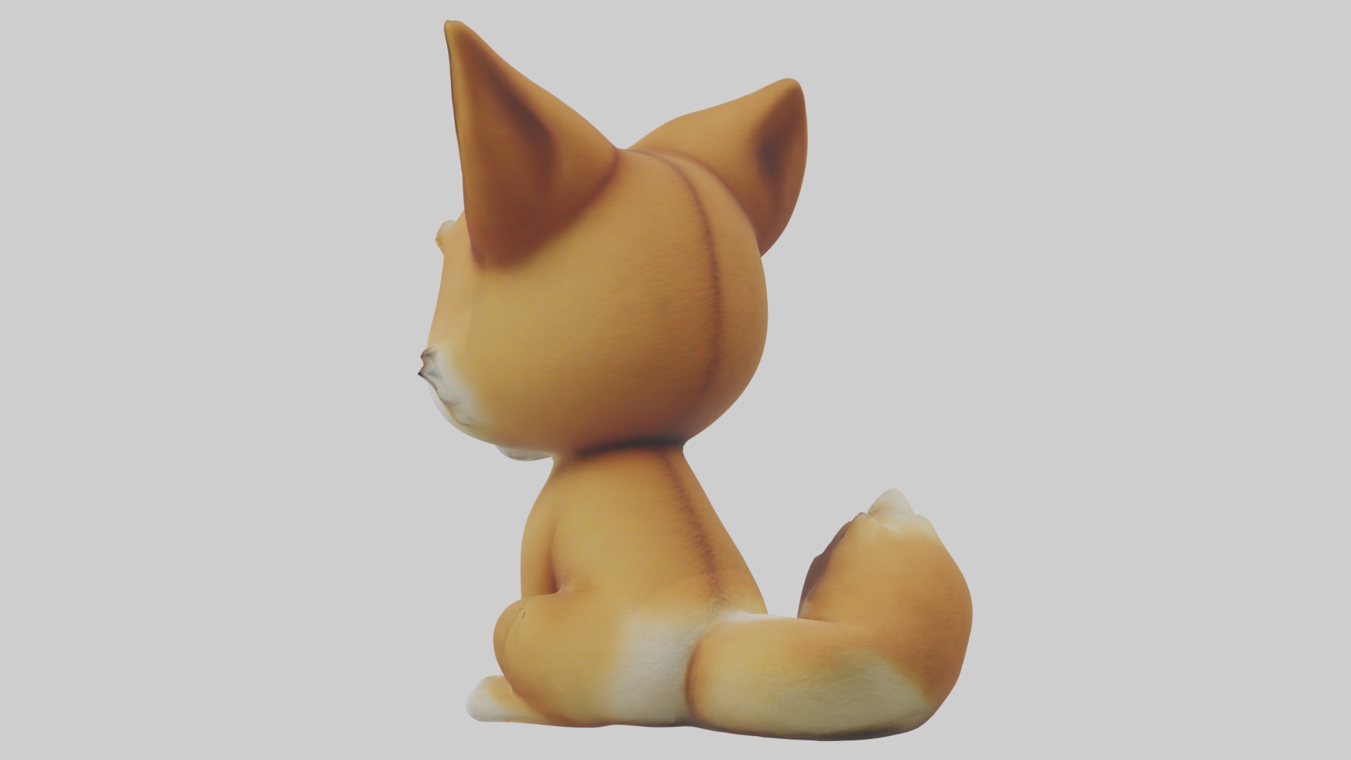 Babydingo Model 1 Low-poly 3D model_2