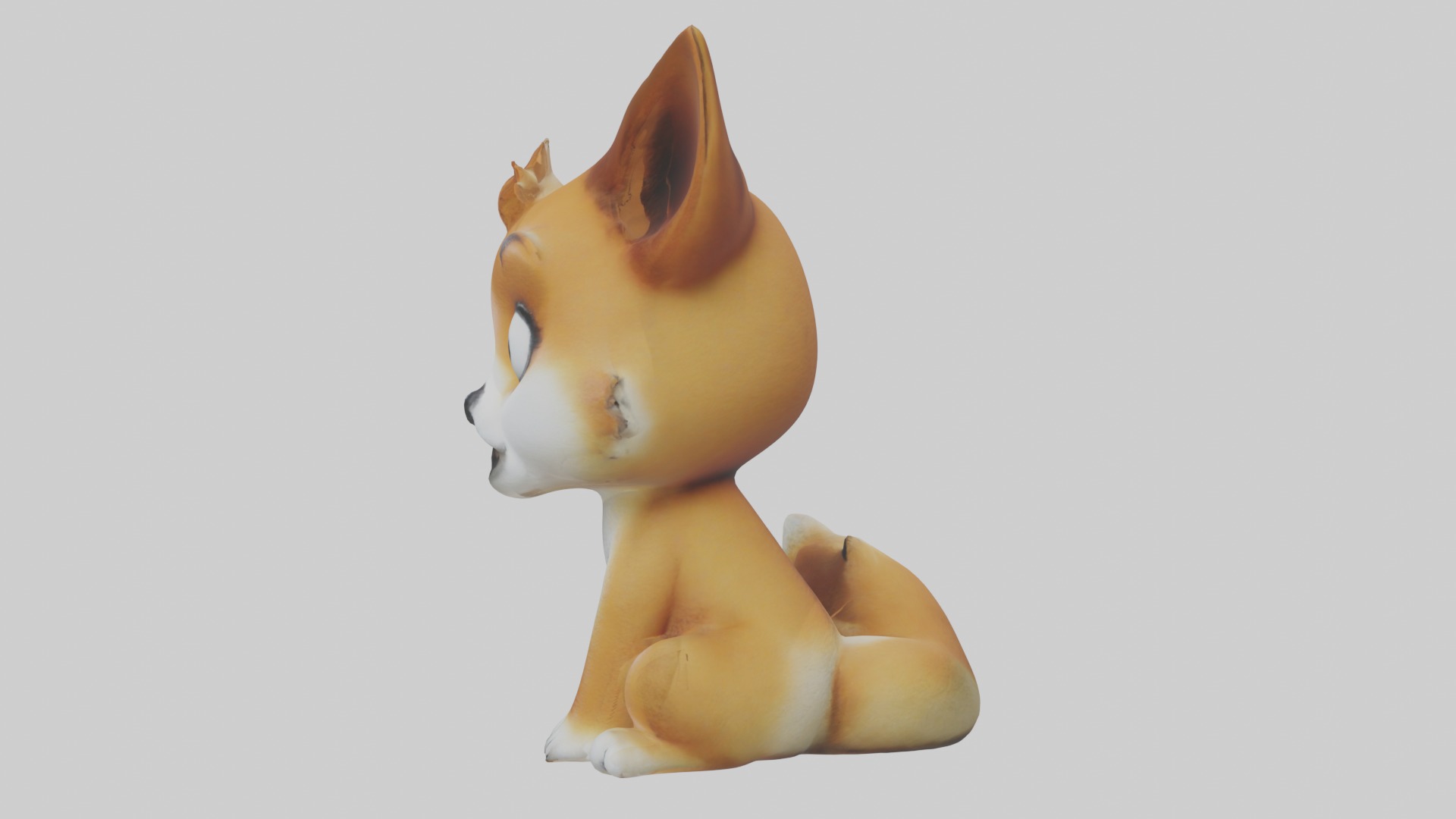 Babydingo Model 1 Low-poly 3D model_6