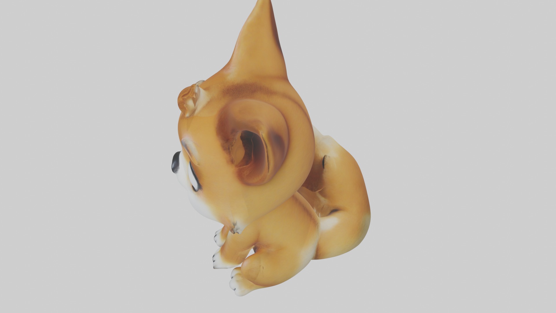 Babydingo Model 1 Low-poly 3D model_11