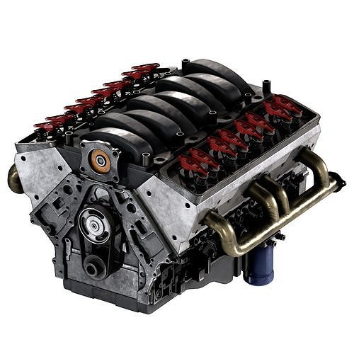 Engine n1 3D model