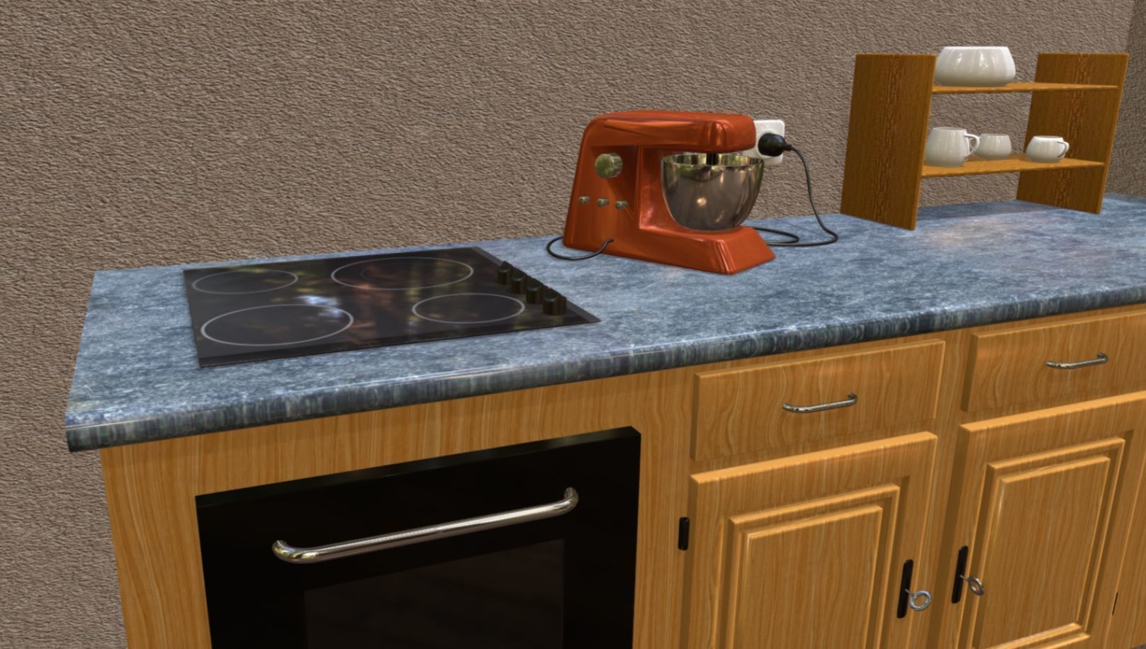 Kitchen 3D model_5