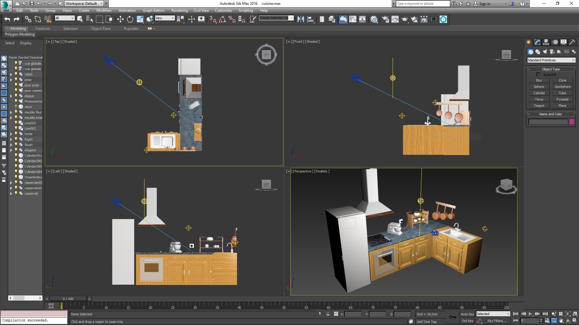 Kitchen 3D model_6