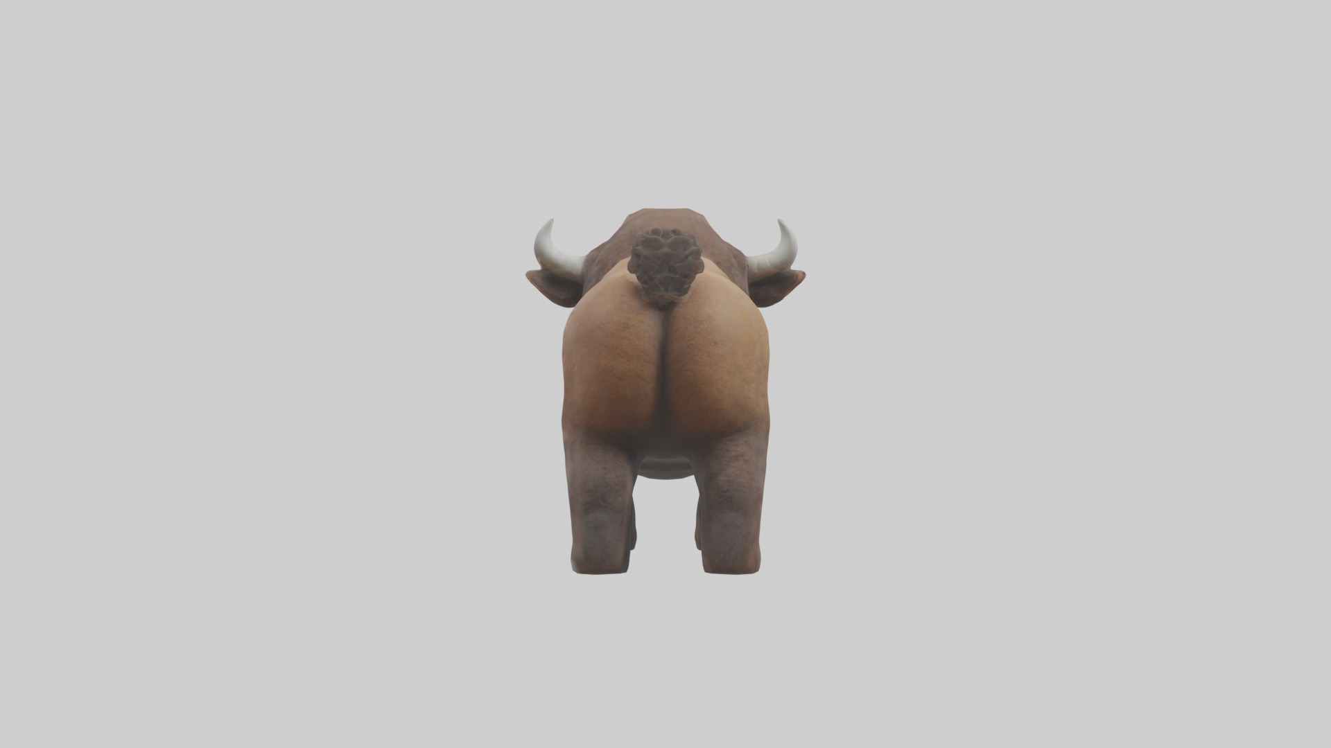 Babybison Model 1 Low-poly 3D model_1