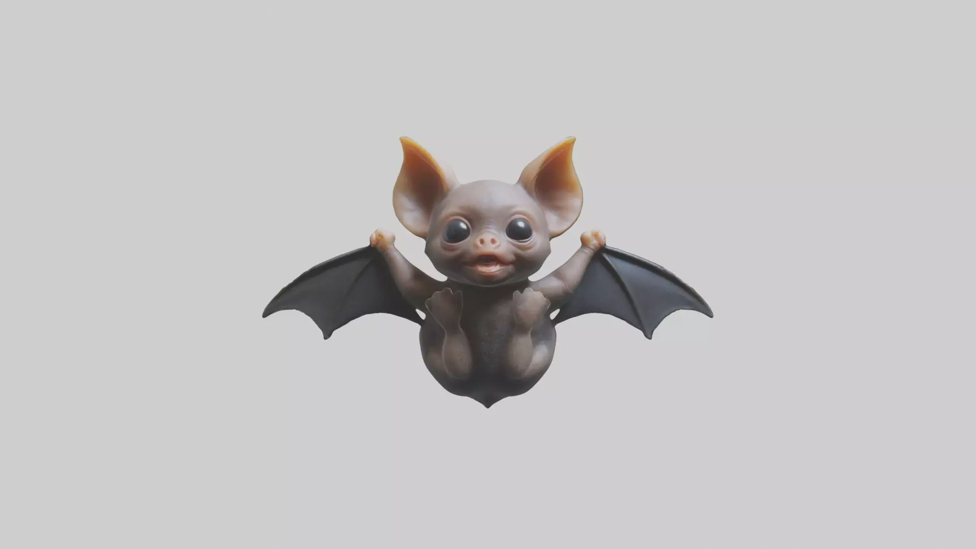 Babybat Model 1 Low-poly 3D model_0