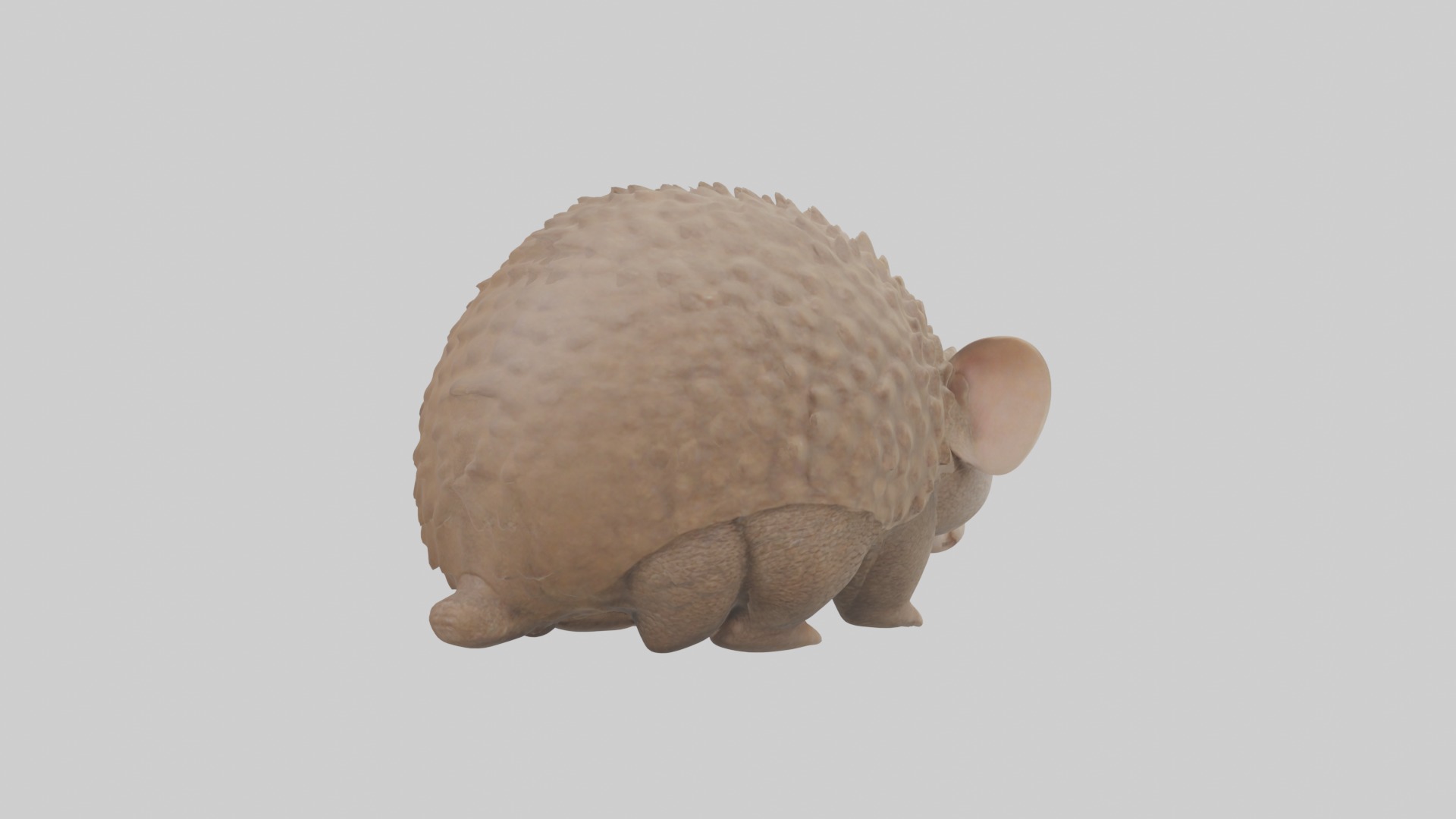 Babyarmadillo Model 1 Low-poly 3D model_3