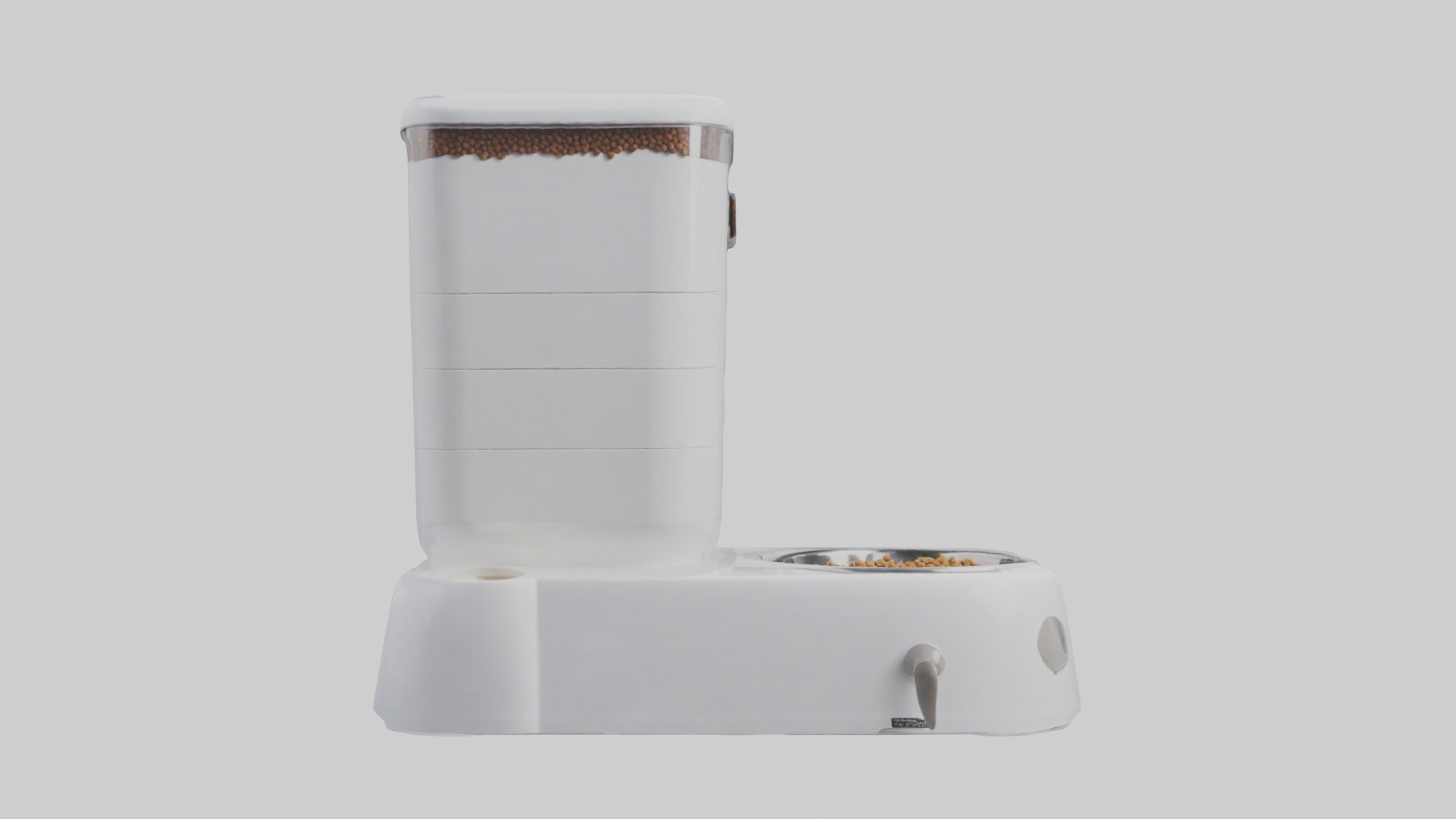 Automatic Pet Feeder 1 Low-poly 3D model_5