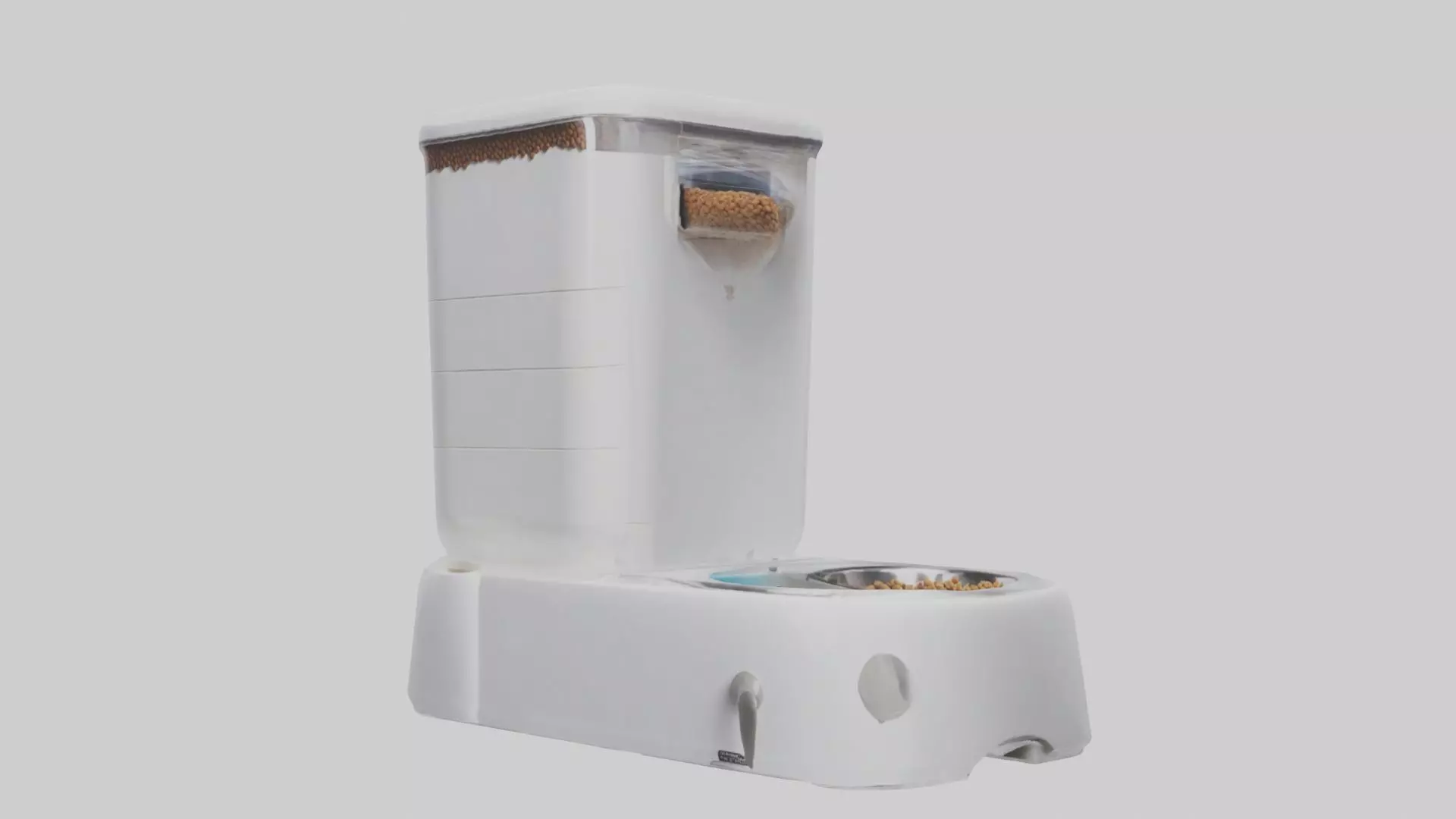 Automatic Pet Feeder 1 Low-poly 3D model_0