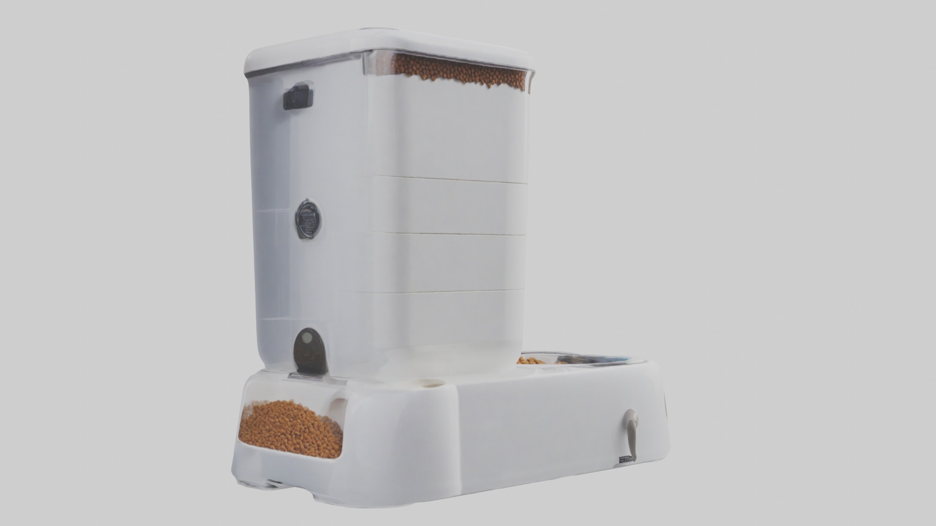 Automatic Pet Feeder 1 Low-poly 3D model_6