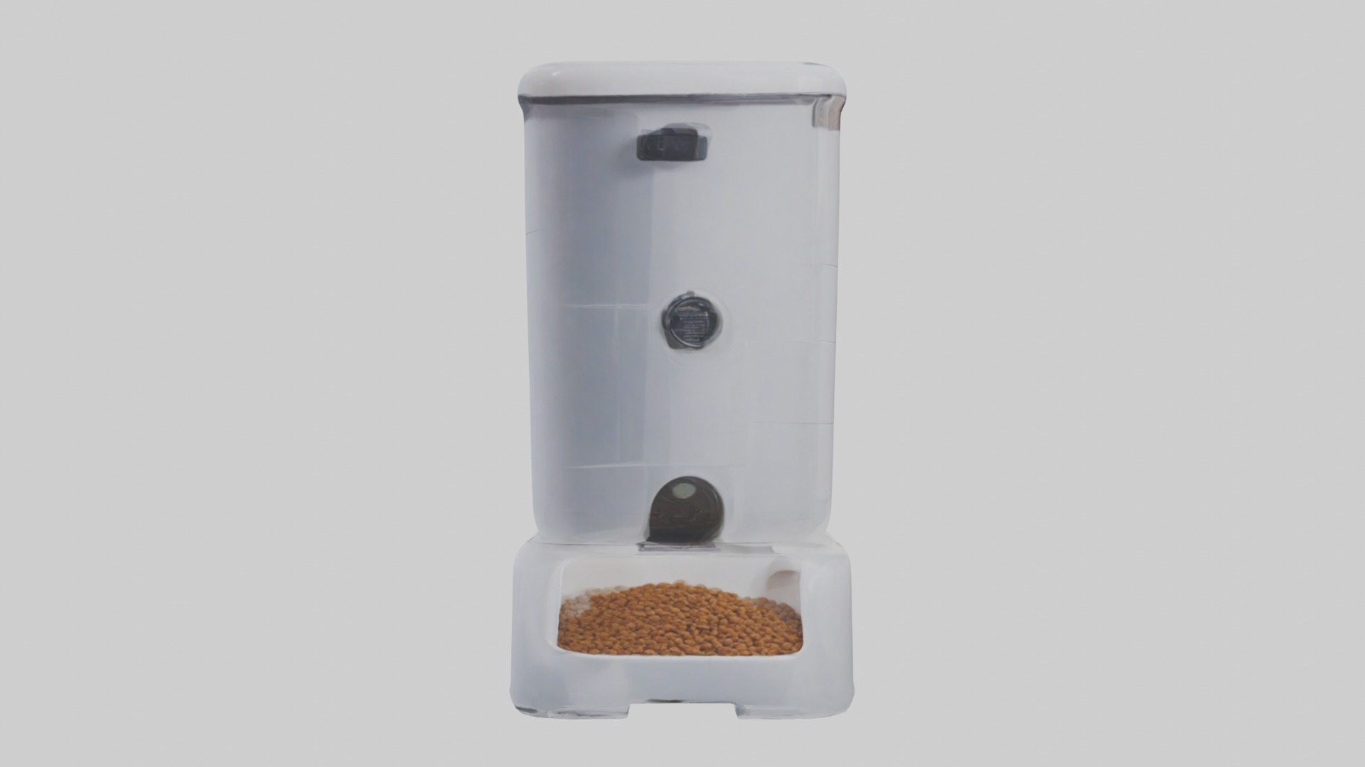 Automatic Pet Feeder 1 Low-poly 3D model_8