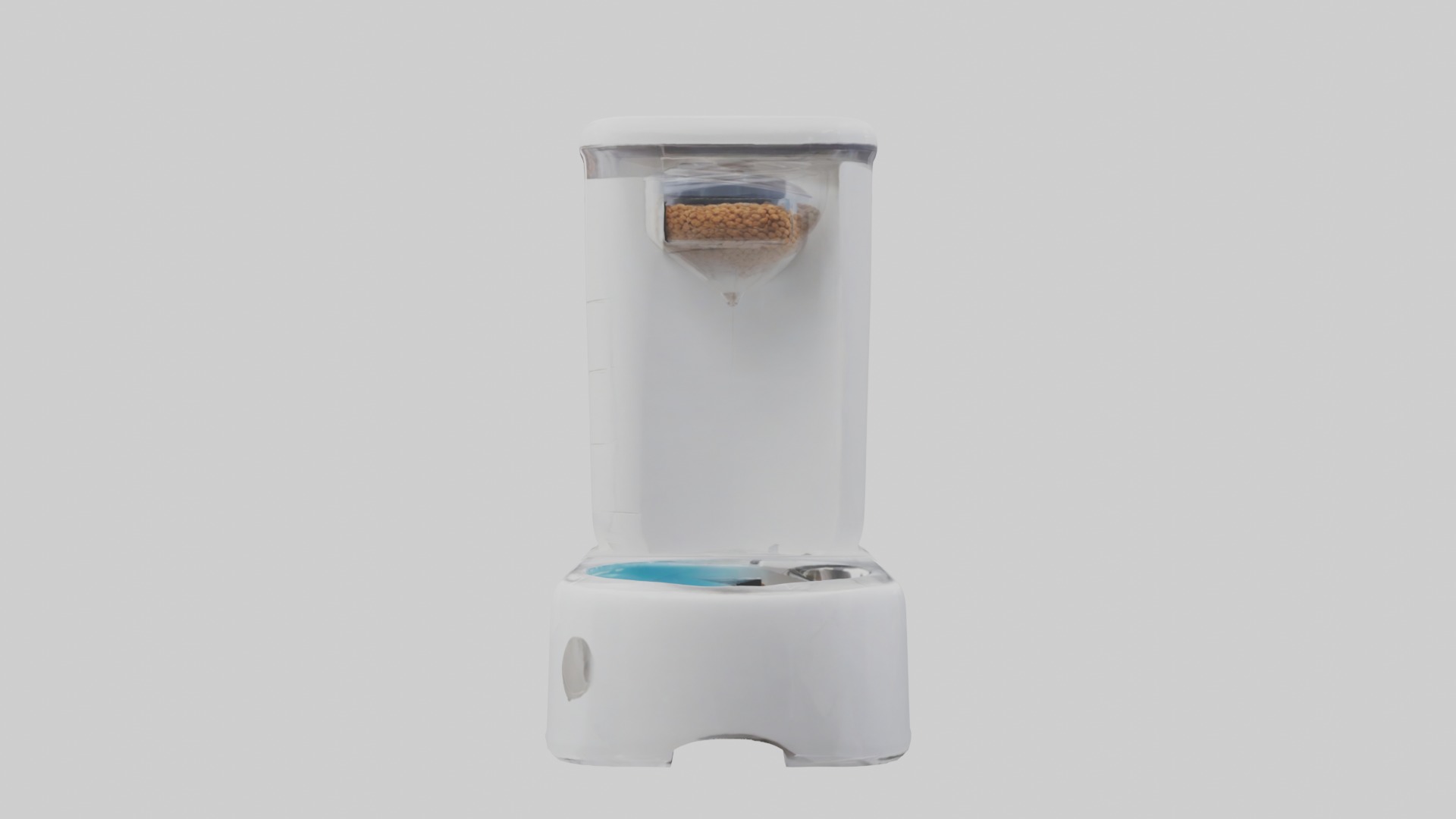 Automatic Pet Feeder 1 Low-poly 3D model_7