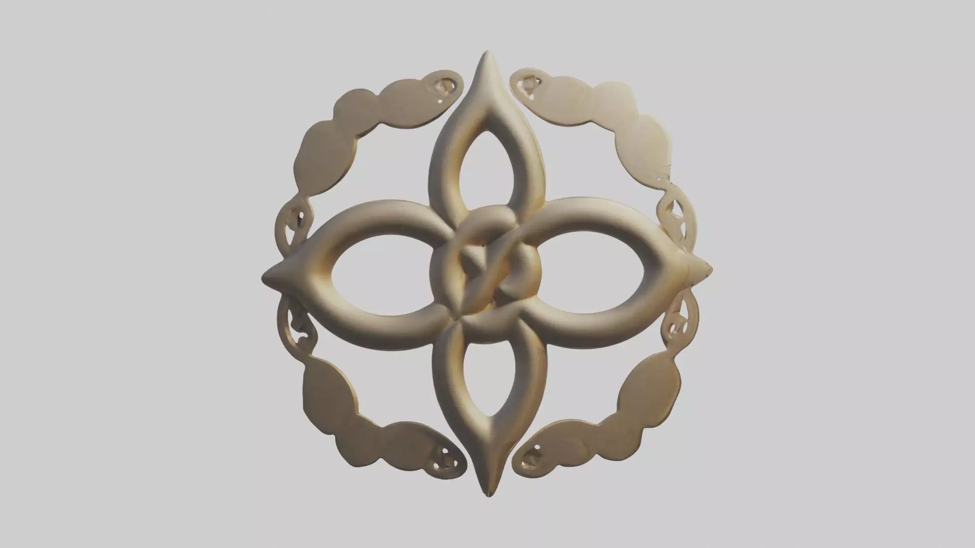 Ashasymbol Model 1 Low-poly 3D model_0