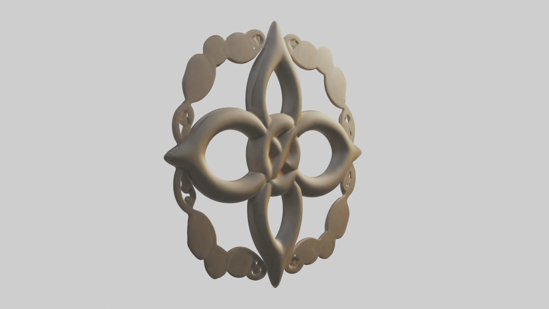 Ashasymbol Model 1 Low-poly 3D model_2