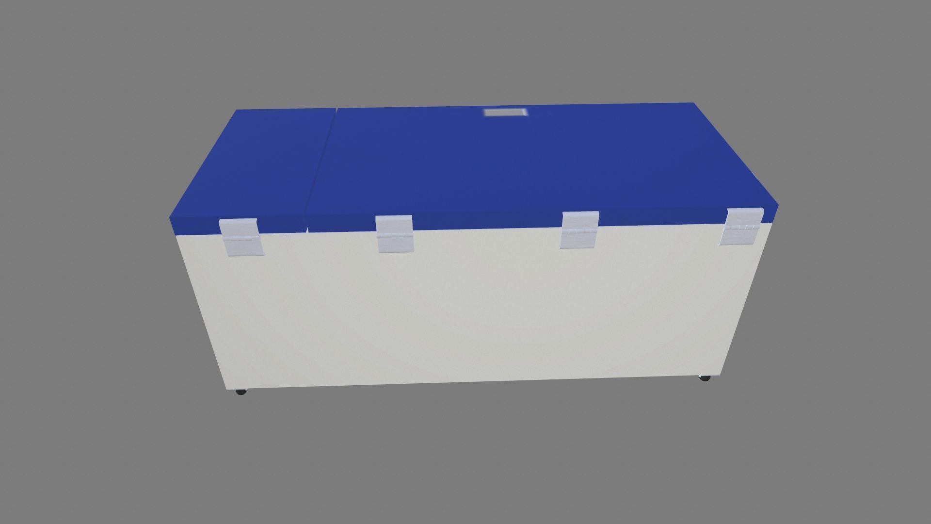 Deep Freezer Low-poly 3D model_8