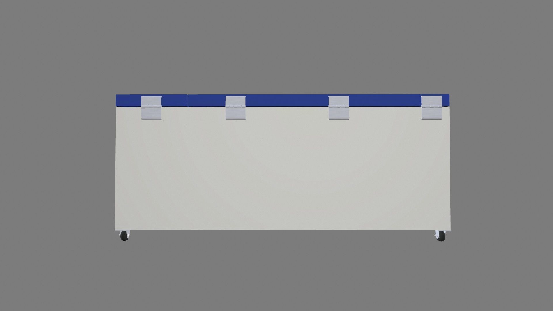 Deep Freezer Low-poly 3D model_7