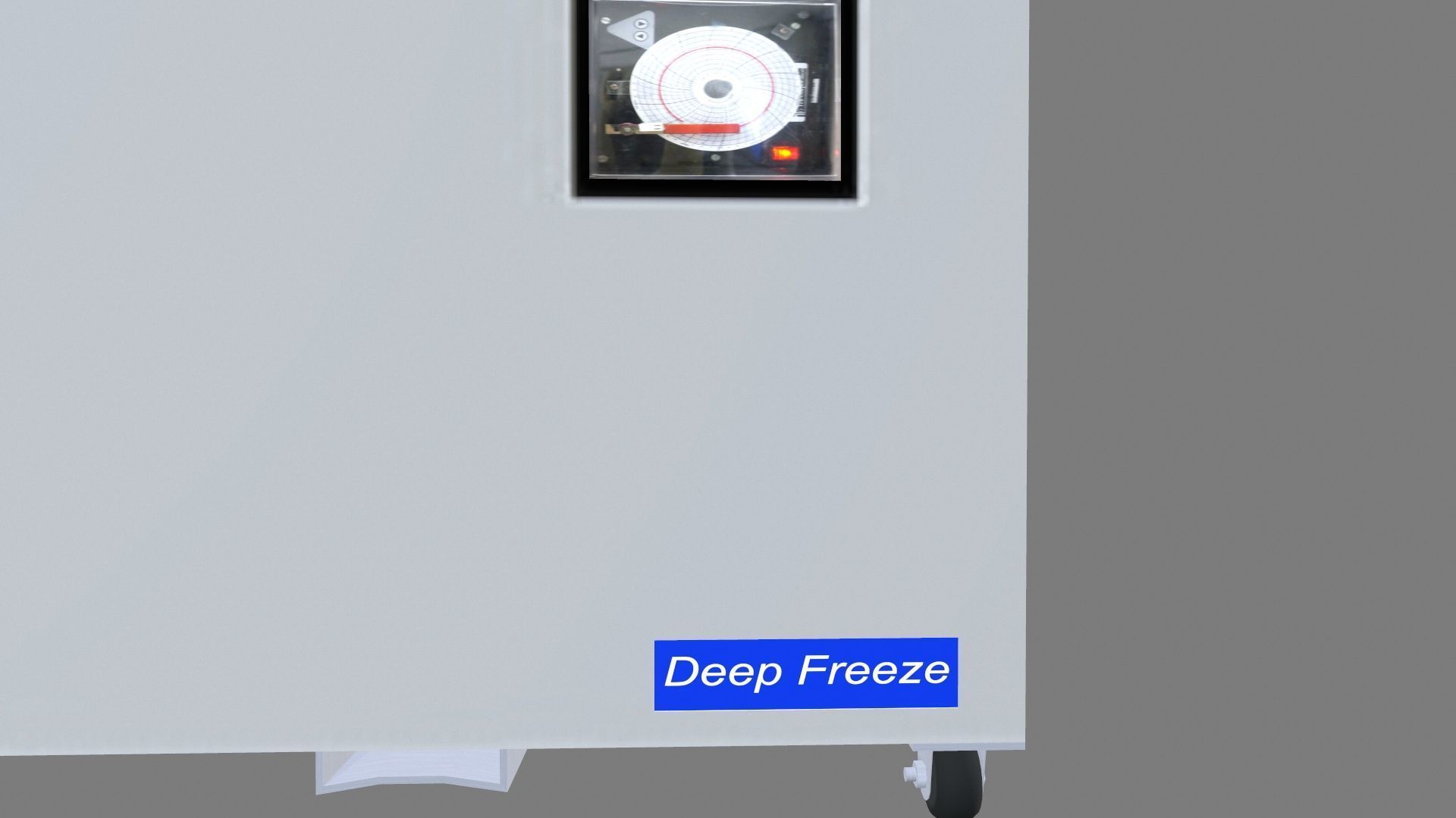 Deep Freezer Low-poly 3D model_5