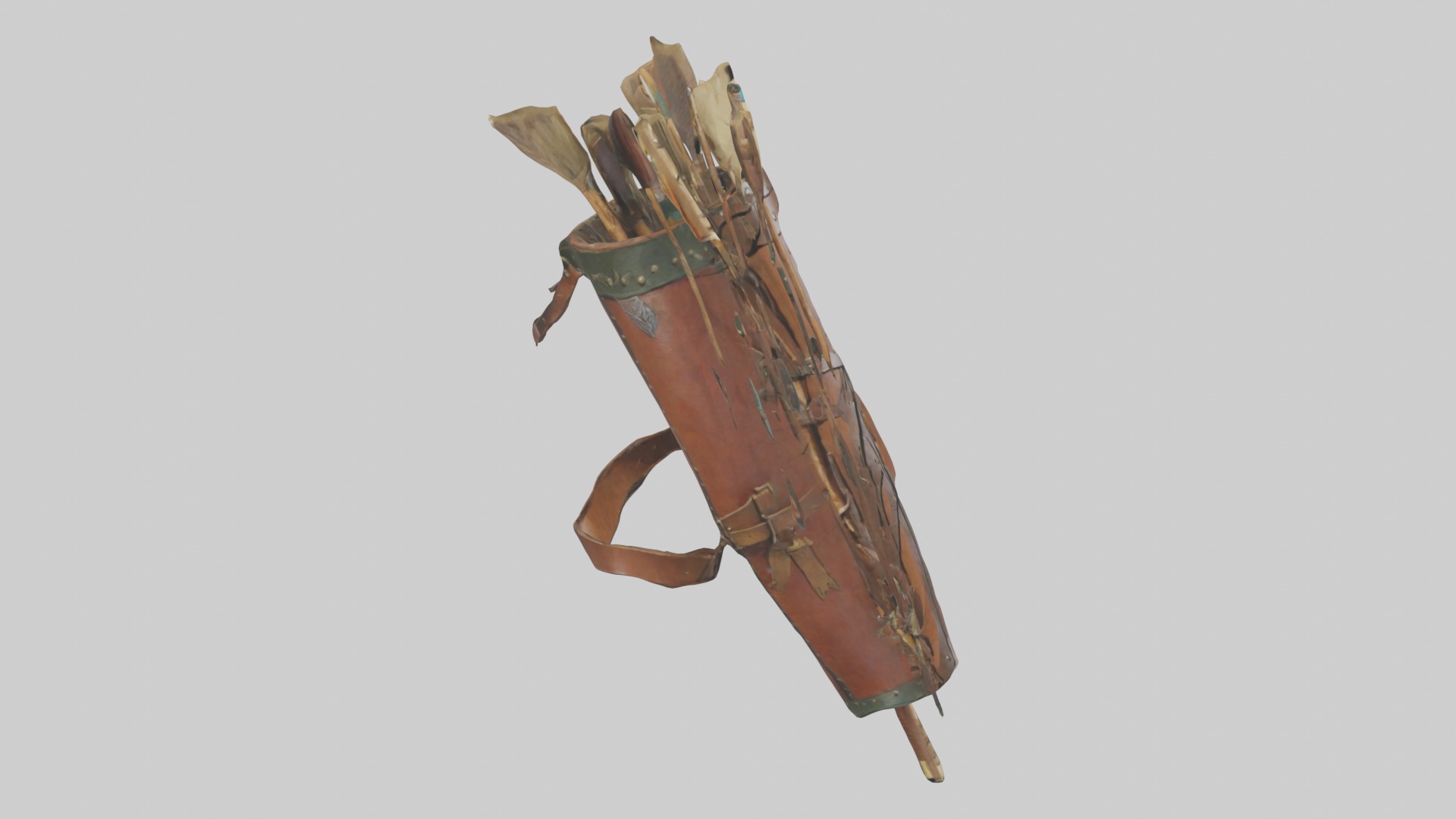 Archersquiver Model 1 Low-poly 3D model_12