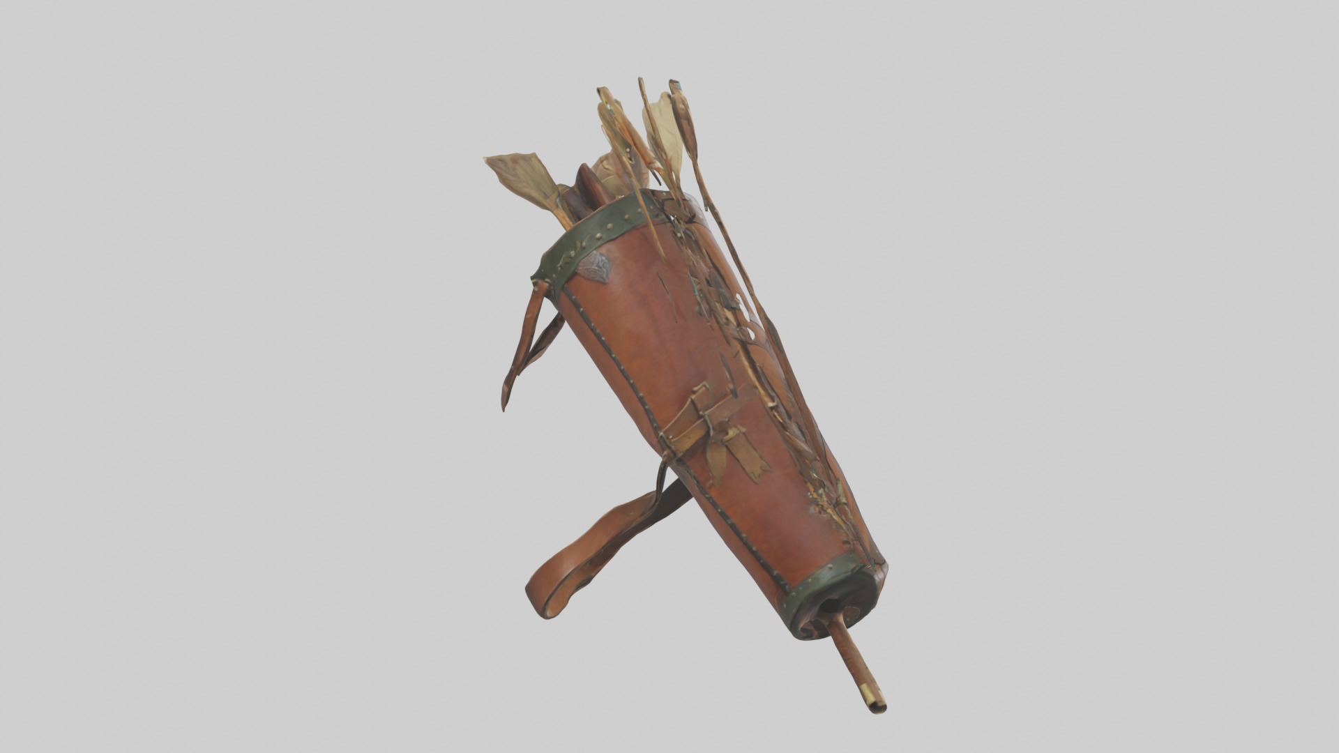 Archersquiver Model 1 Low-poly 3D model_7