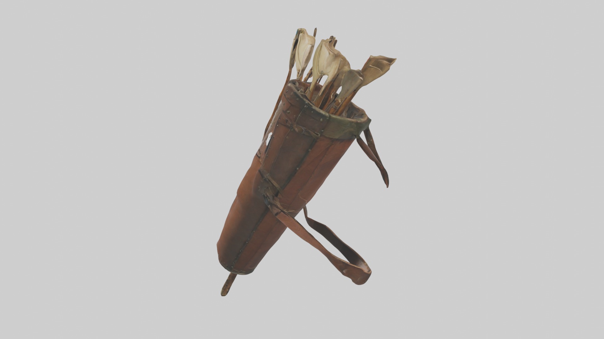 Archersquiver Model 1 Low-poly 3D model_6