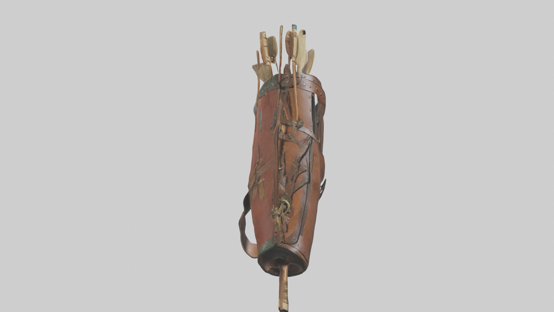 Archersquiver Model 1 Low-poly 3D model_5