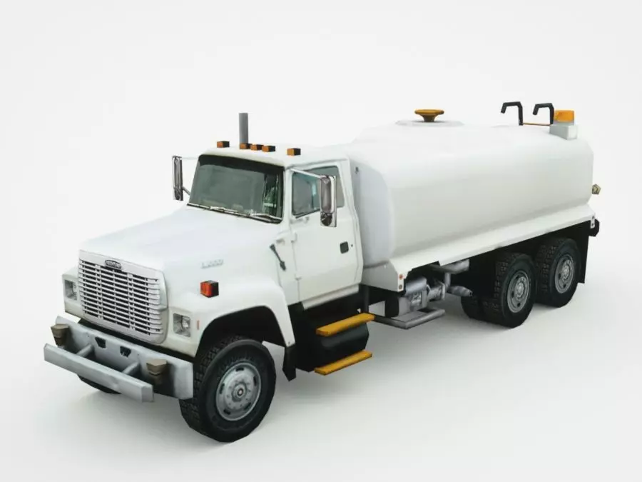 Freightliner FL-60 2000 Low-poly 3D model