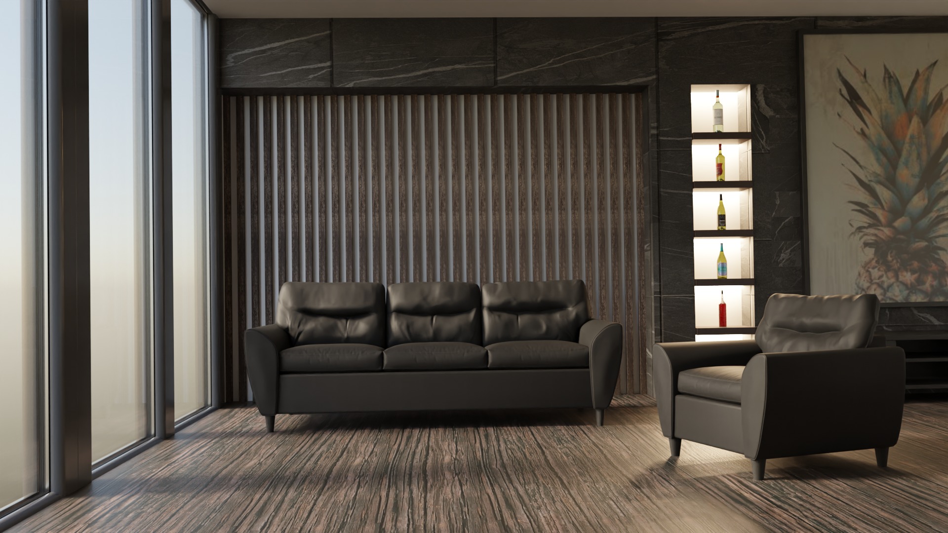 Sofa Relax  3D model_1