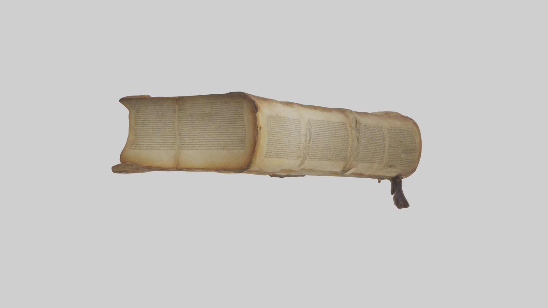 Ancientbook Model 1 Low-poly 3D model_2