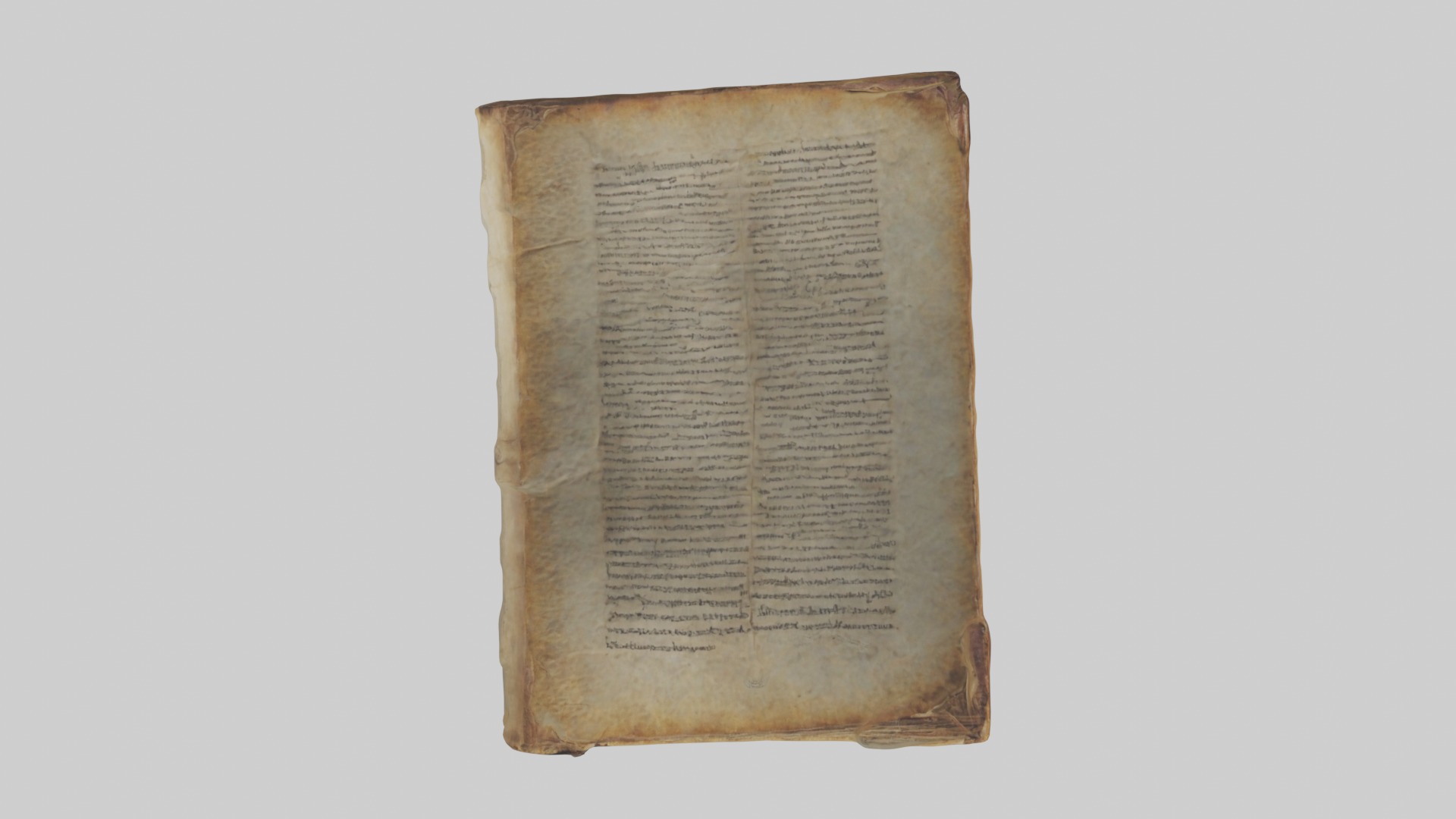 Ancientbook Model 1 Low-poly 3D model_8