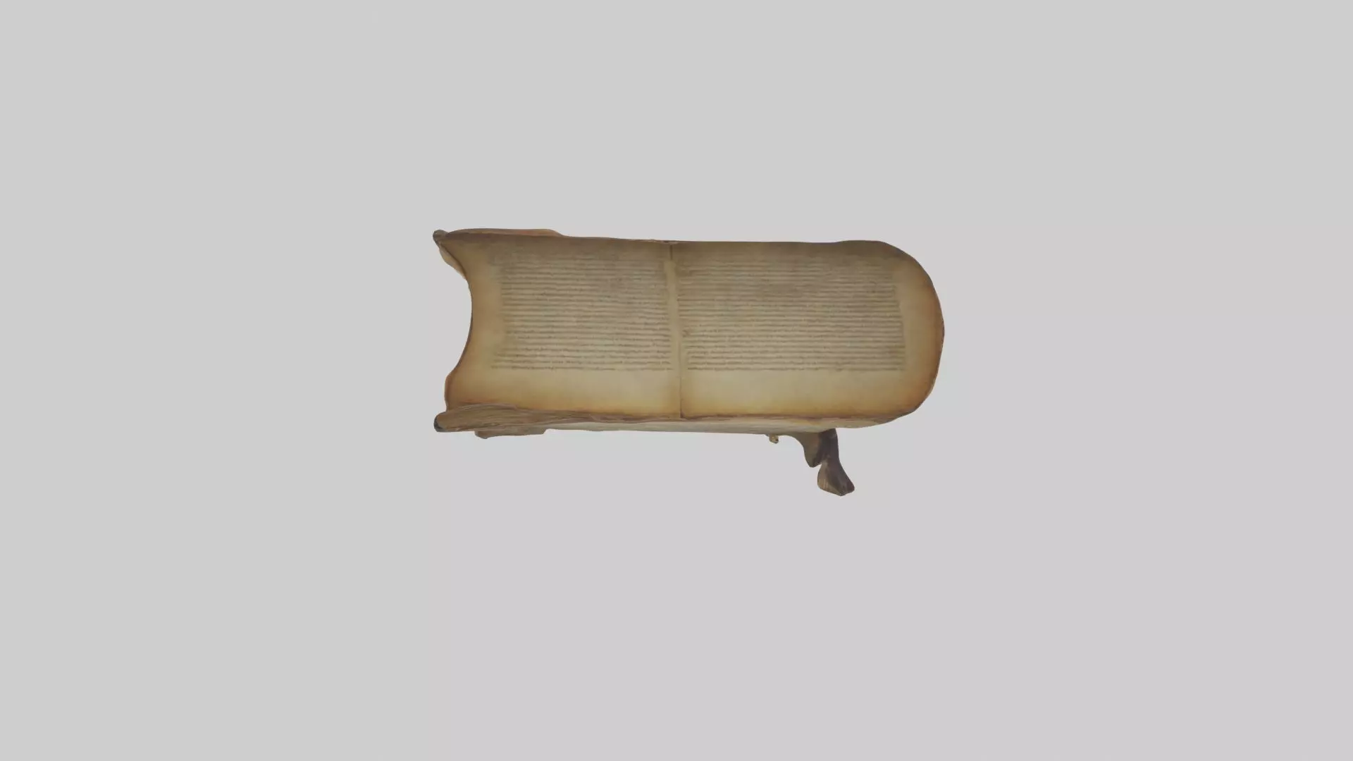 Ancientbook Model 1 Low-poly 3D model_0
