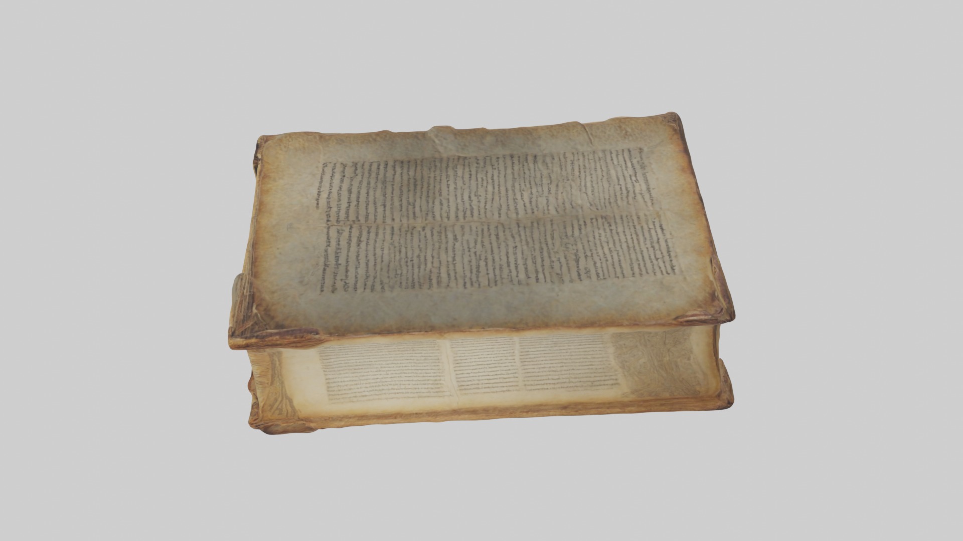 Ancientbook Model 1 Low-poly 3D model_11