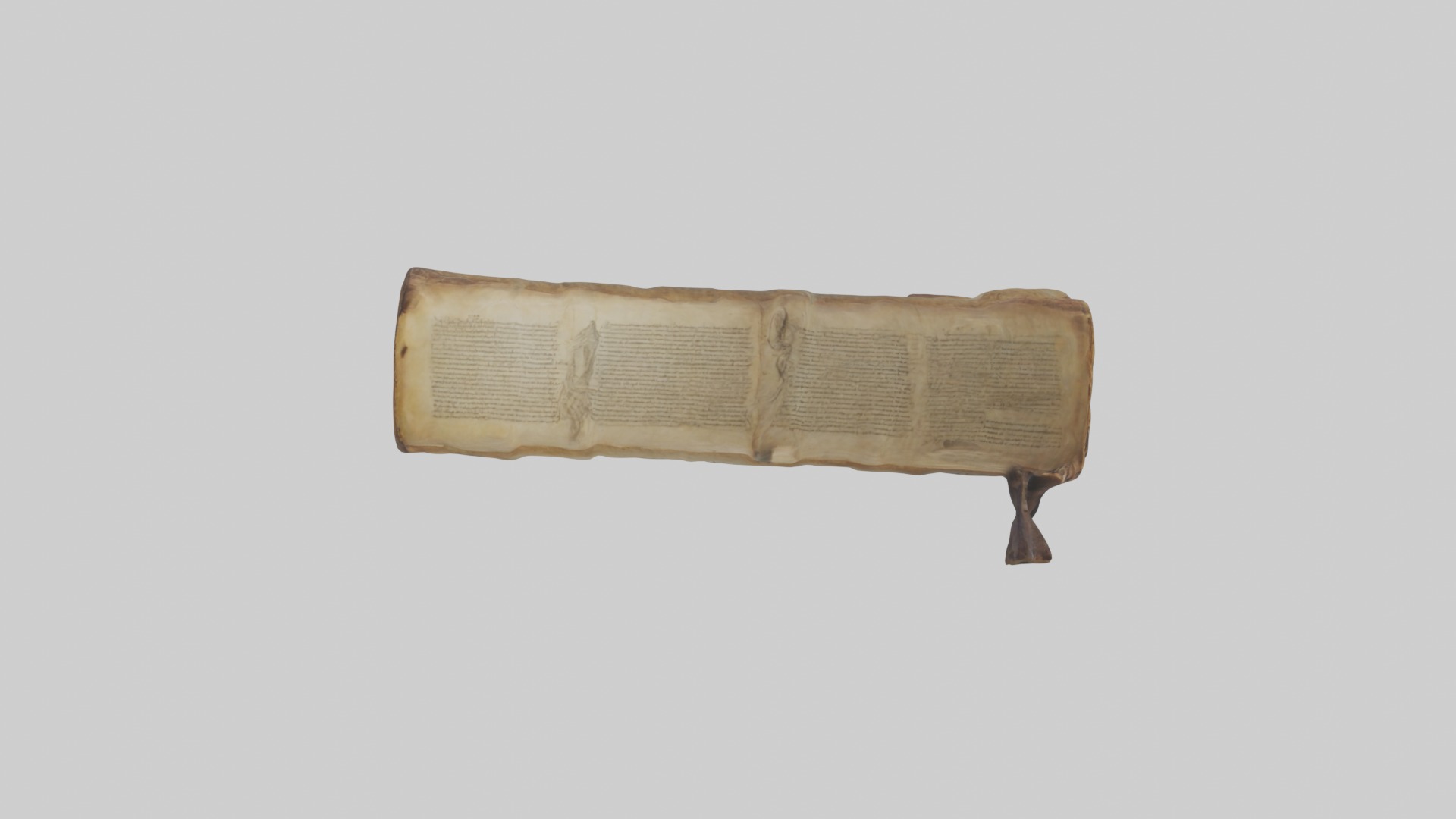 Ancientbook Model 1 Low-poly 3D model_7