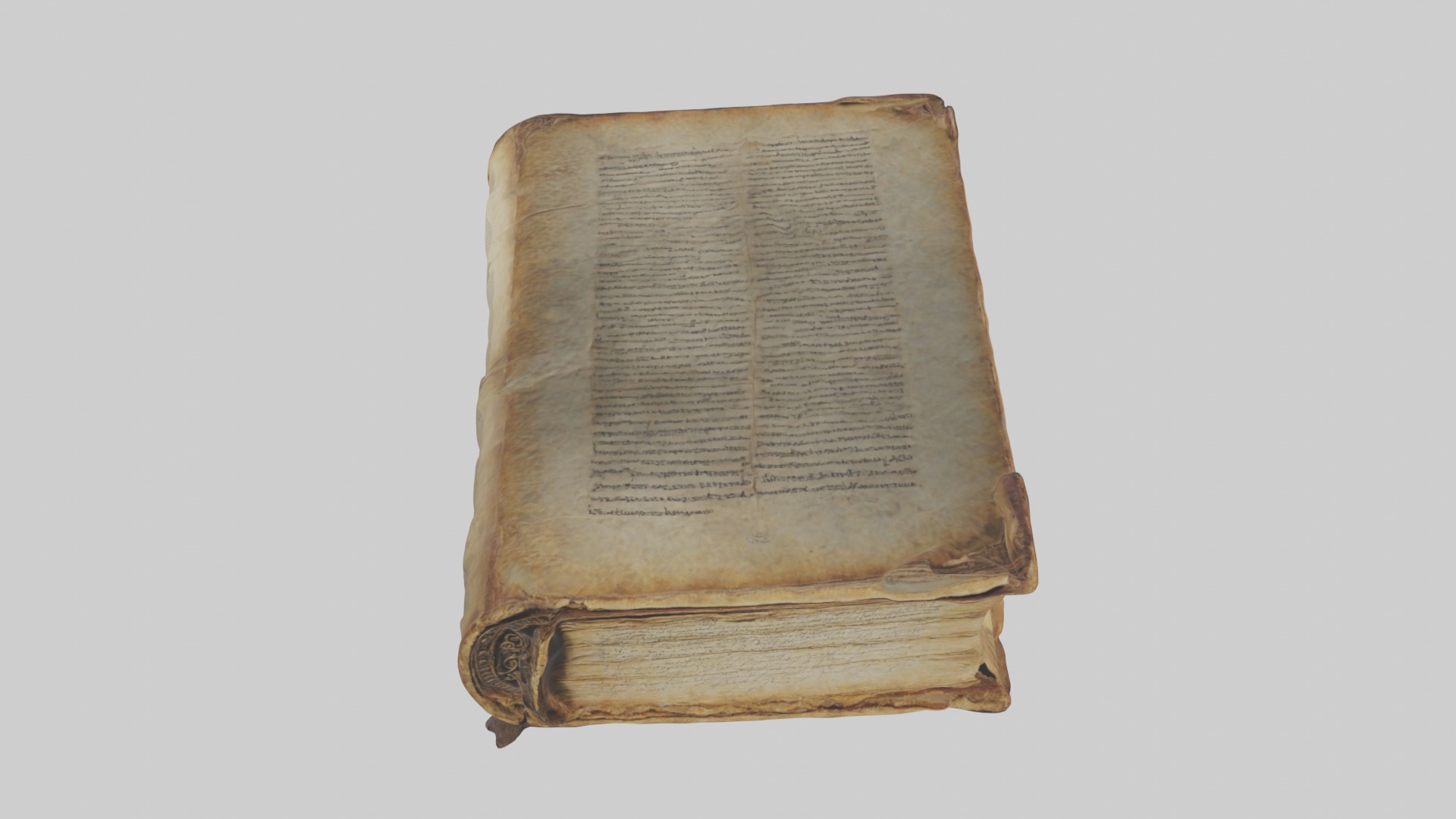 Ancientbook Model 1 Low-poly 3D model_10