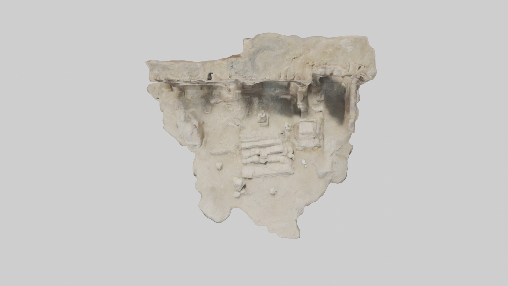 Ancient Ruins Model 1 Low-poly 3D model_8