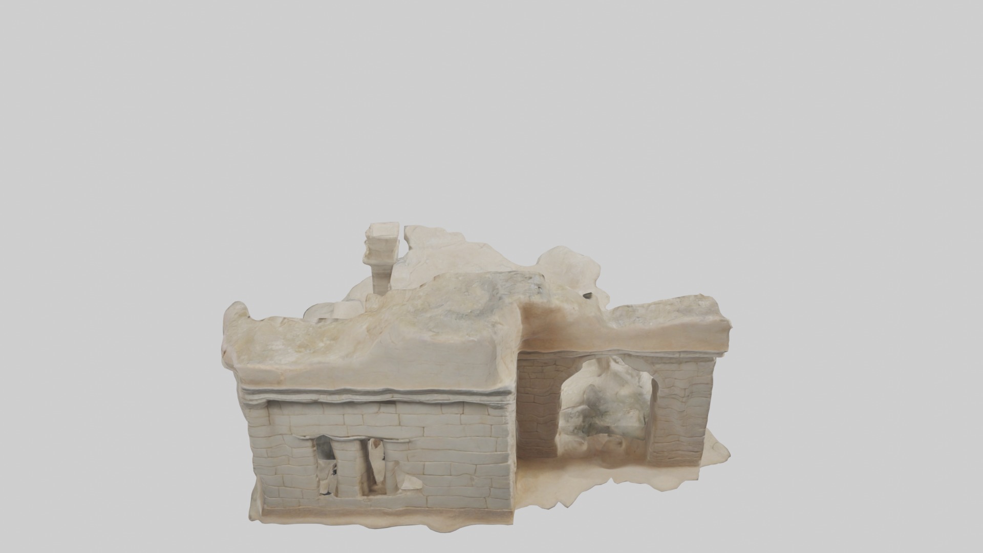 Ancient Ruins Model 1 Low-poly 3D model_9