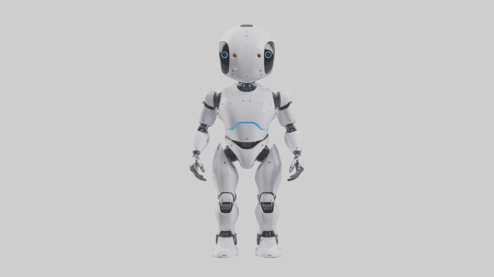 AIPowered Assistant 1 Low-poly 3D model_3