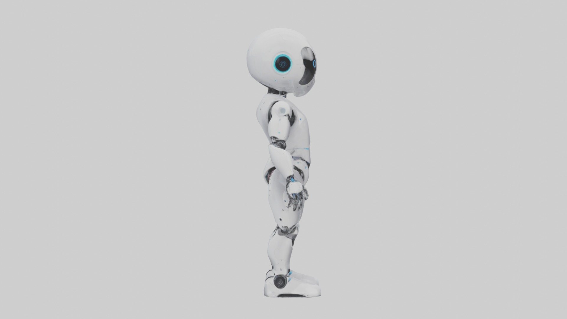 AIPowered Assistant 1 Low-poly 3D model_7